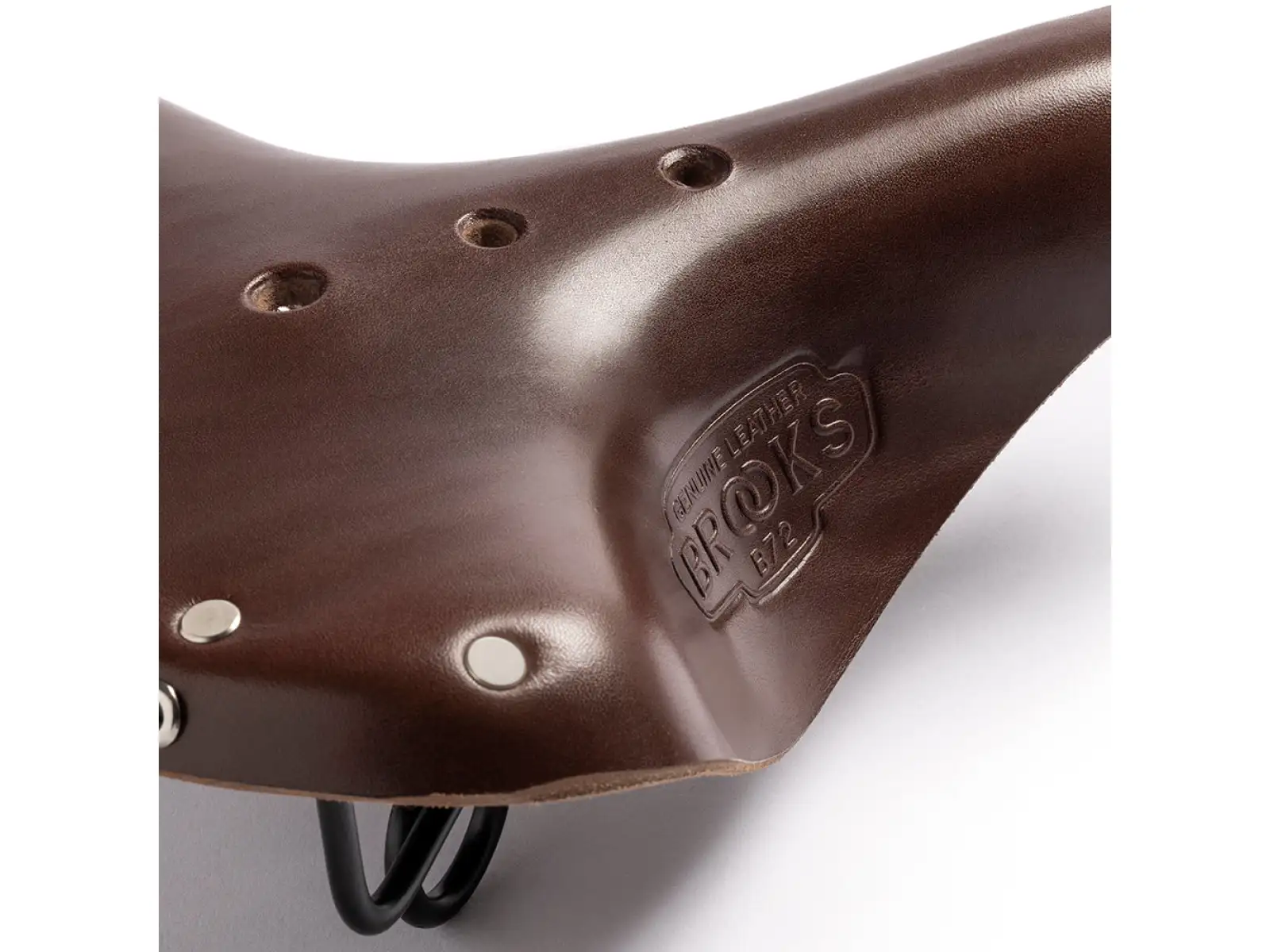 Brooks B72 skórzane siodło brązowe - Nieopakowane