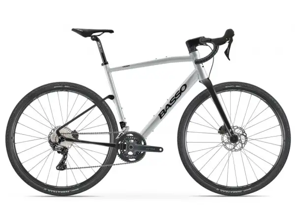 BASSO Tera GRX 600 Microtech MX25 rower gravel Silver