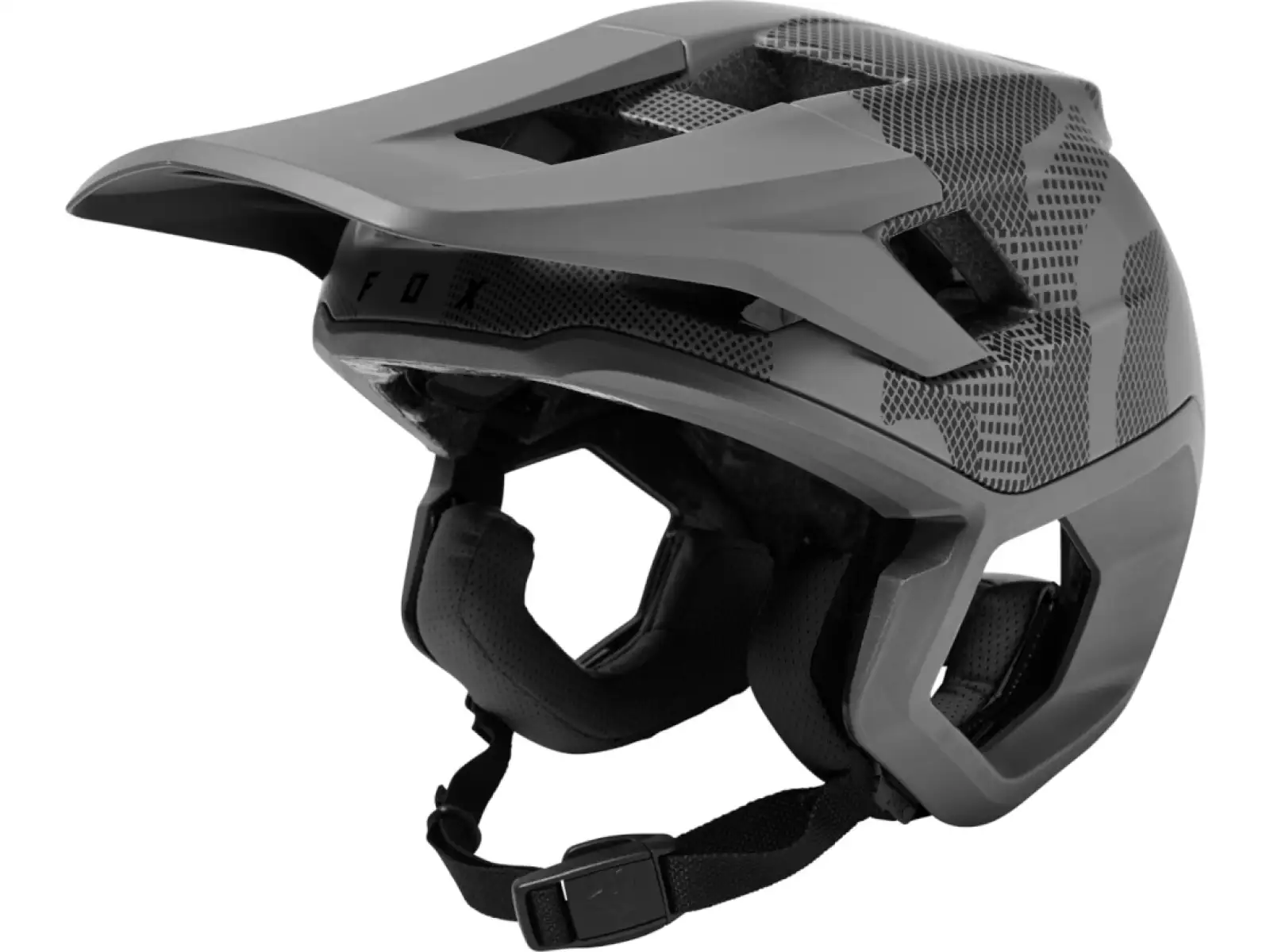 Fox Dropframe Pro Camo kask Grey Camo