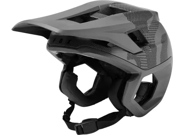 Fox Dropframe Pro Camo kask Grey Camo