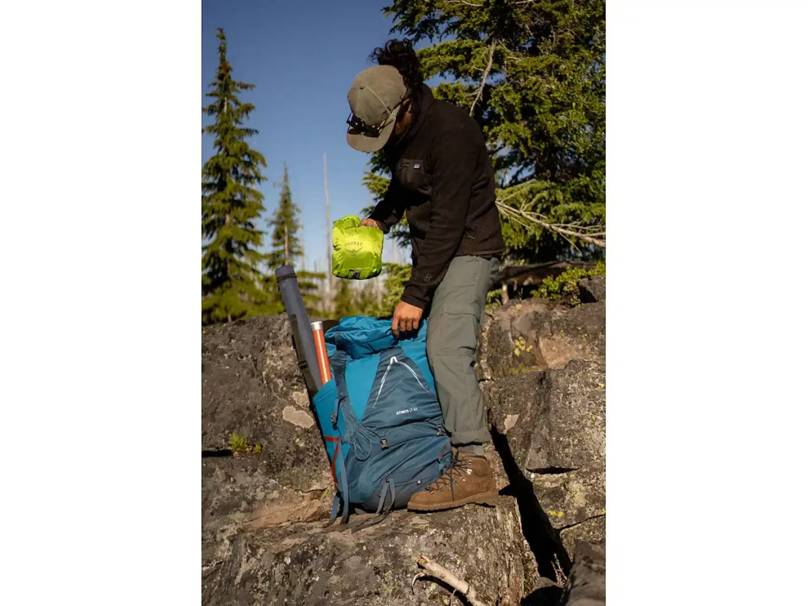 Osprey ATMOS AG LT 65 plecak Night shift/scoria blue L/XL