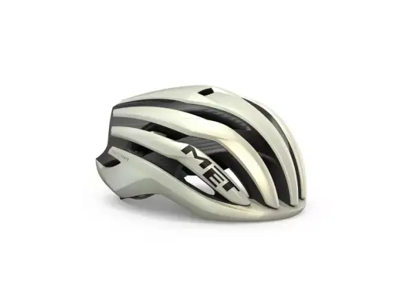 MET Trenta 3K Carbon MIPS kask rowerowy Vanilla Ice Gold