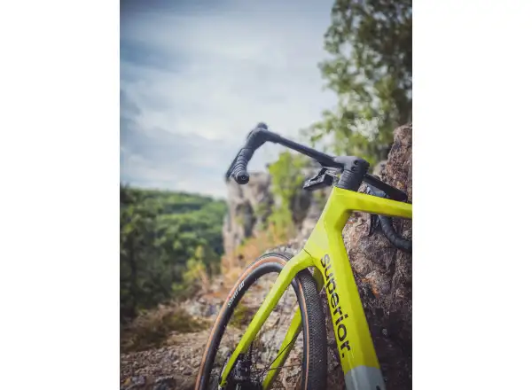 Superior XR 9.7 GR Gloss gravel rower Grey/Racing Yellow
