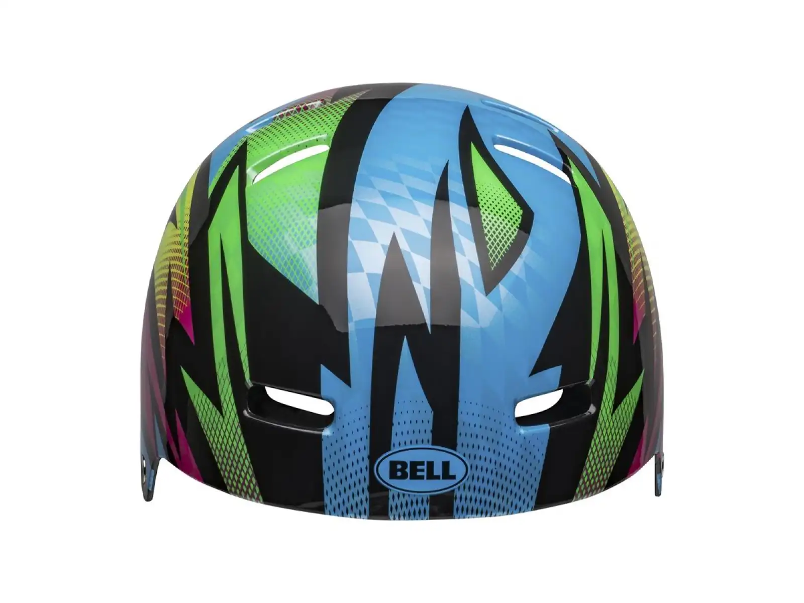 Bell Span kask Blue/Magenta Psycho