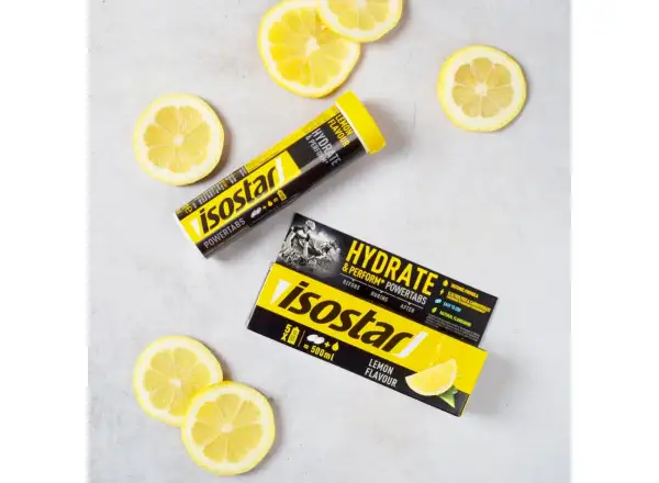 Isostar Powertabs 10 tabletek 120 g cytryna