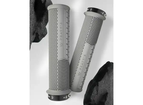 Peaty's Monarch Knurl Thin chwyty Slate