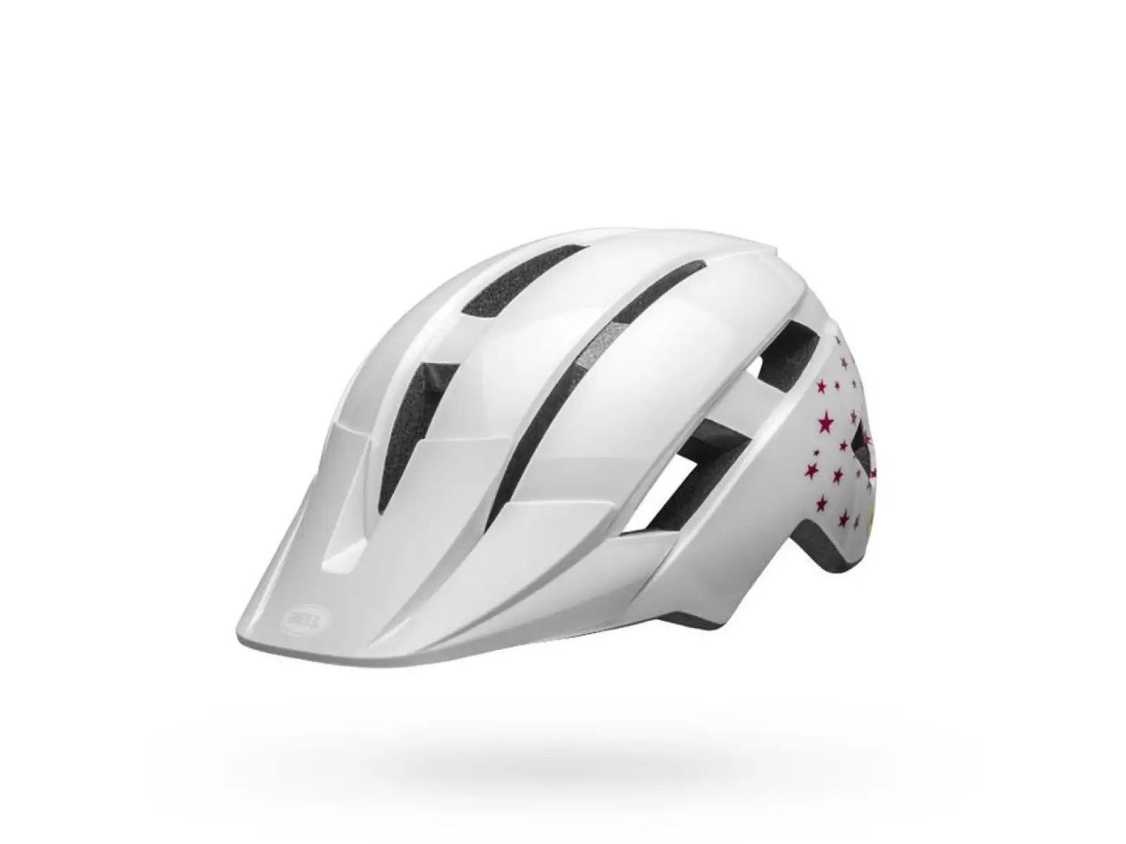 Bell Sidetrack II Youth kask dziecięcy White Stars