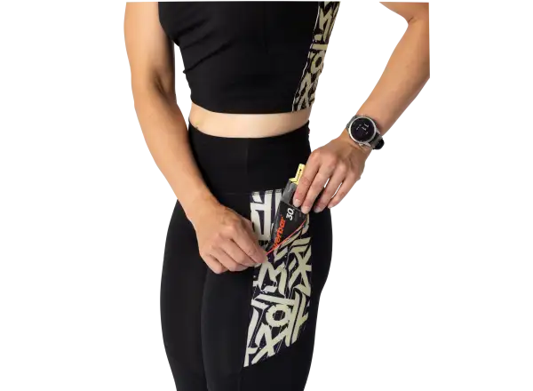 Dynafit Trail 7/8 damskie legginsy do biegania Black Out/Overcast