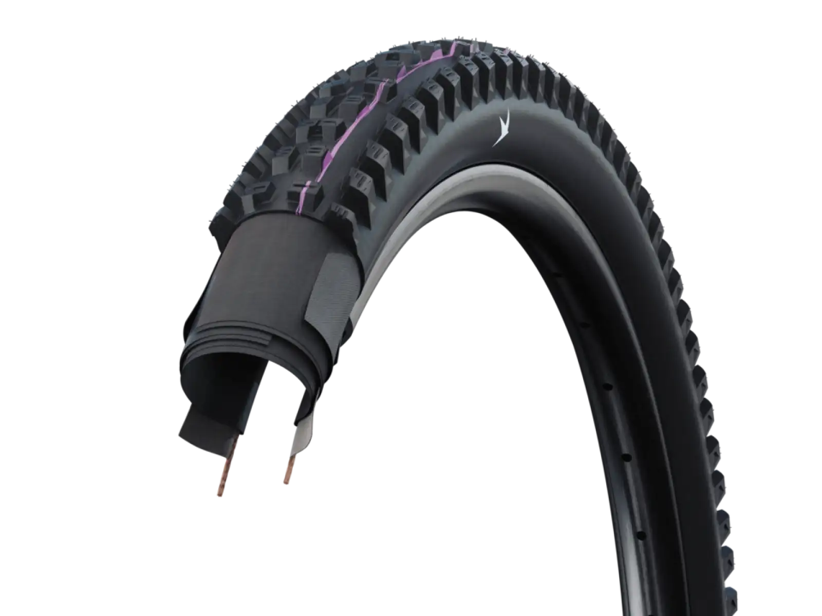 Schwalbe Tacky Chan GRAVITY PRO TLR E-50 Ultra Soft 29x2,40" opona MTB kevlar czarna