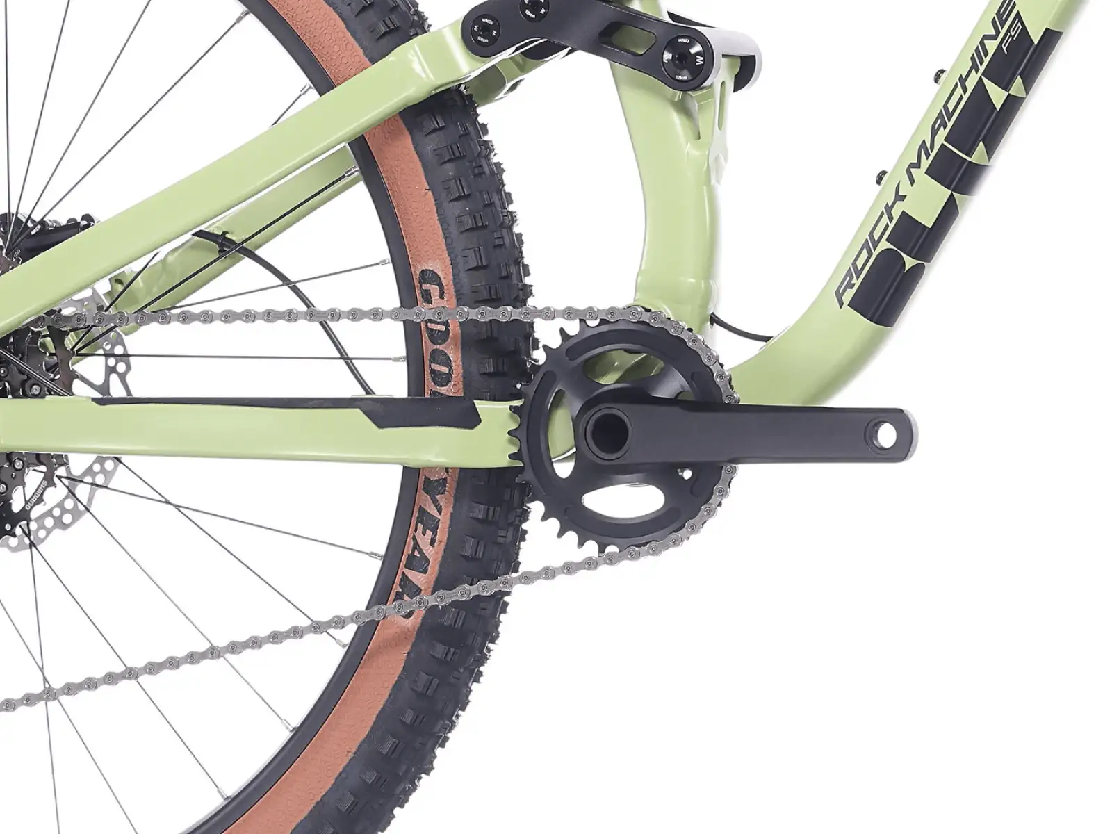 Rock Machine Blizz FS 50-27 rower górski Matte Jade Green