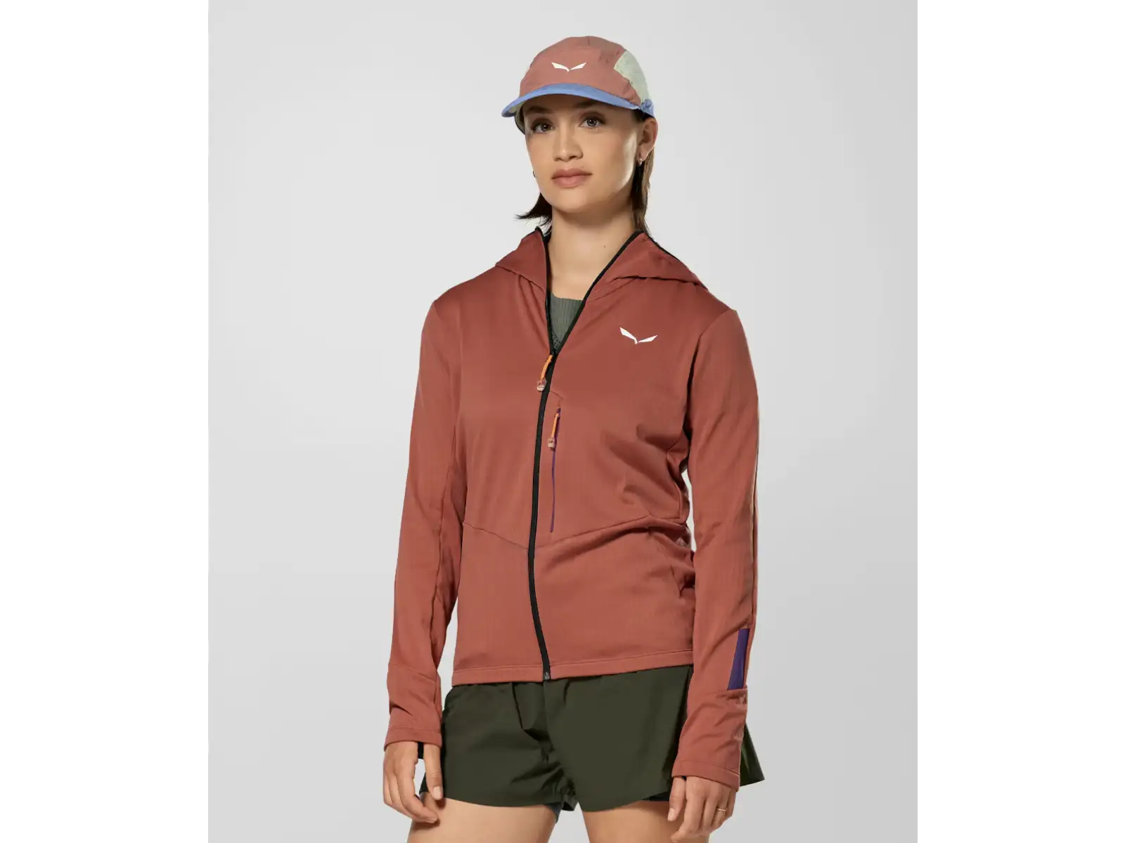 Salewa Pedroc 3 bluza z kapturem damska Etruscan Red