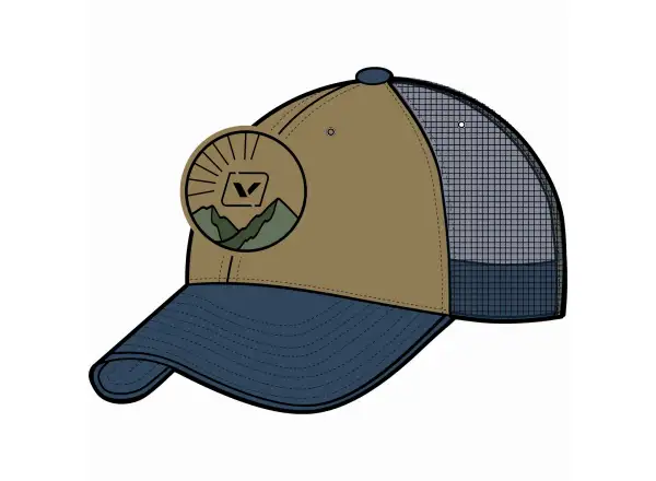 Viking Hat czapka z daszkiem brown/navy