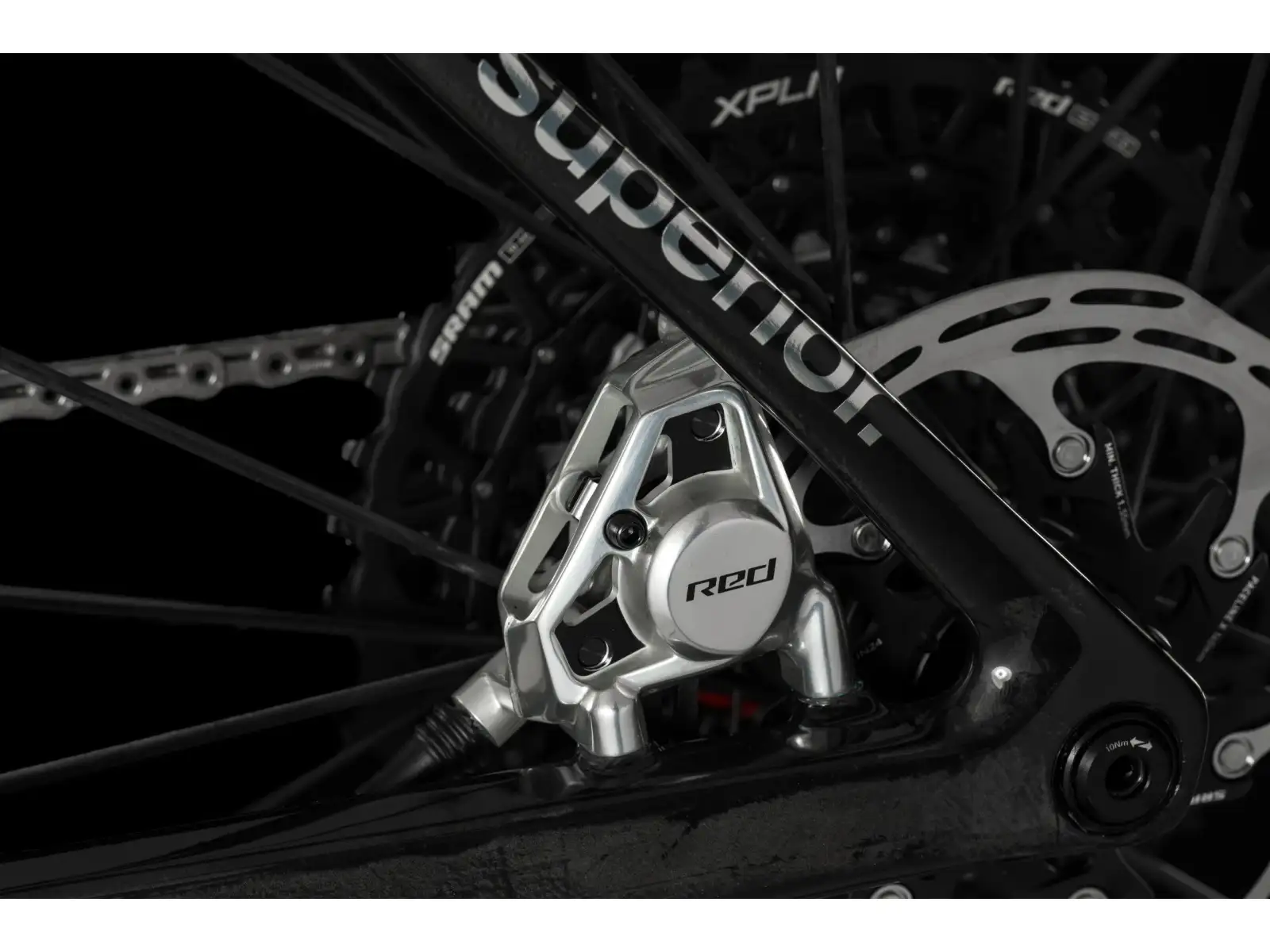 Superior XR 9.9 LTD gravel rower Matte Carbon/Gloss Red