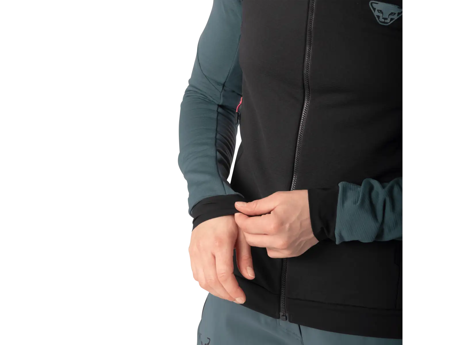 Dynafit Radical Polartec Hooded damska kurtka Cinder/0910