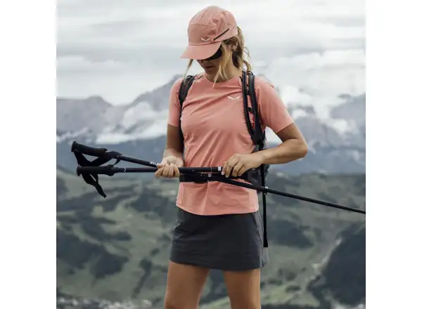 Salewa Puez Aluminum Pro kijki turystyczne Hot Neon Orange
