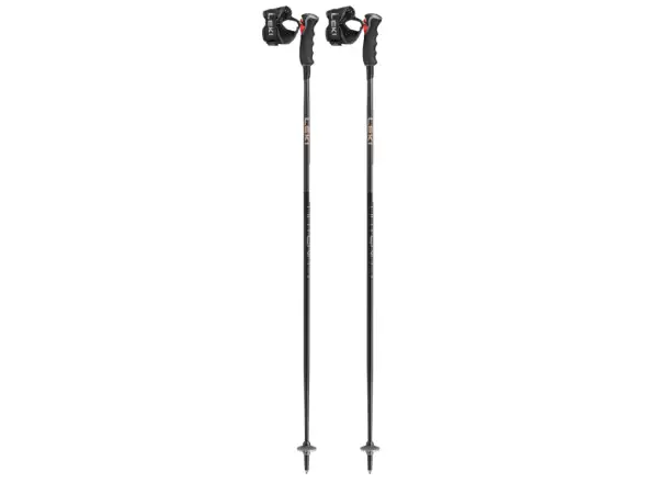 Leki Artena Airfoil 3D narty kije Black/Dark Anthracite/Rosegold