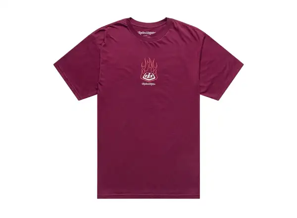 Troy Lee Designs Flame 2 męska koszulka krótki rękaw Sangria