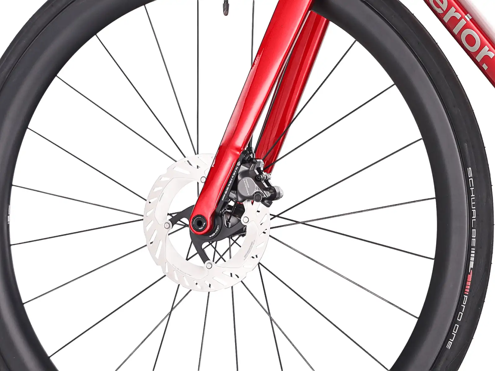 Superior RR 9.8 rower szosowy Gloss Red/Carbon Red