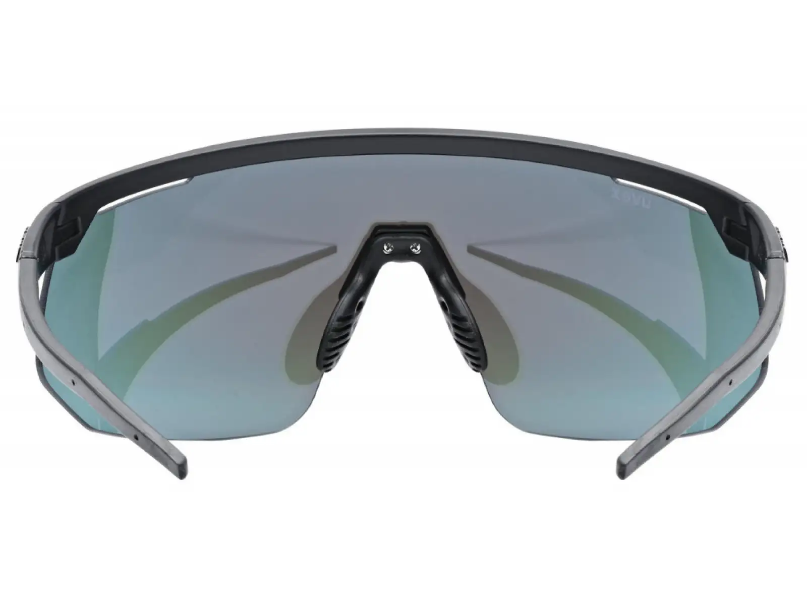 Uvex Pace One okulary Black Matt/Mirror Blue