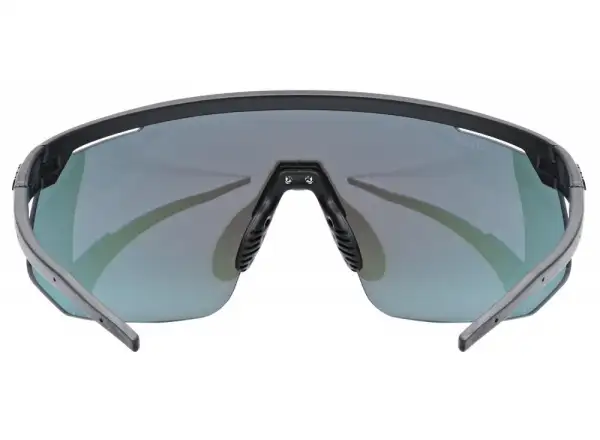 Uvex Pace One okulary Black Matt/Mirror Blue
