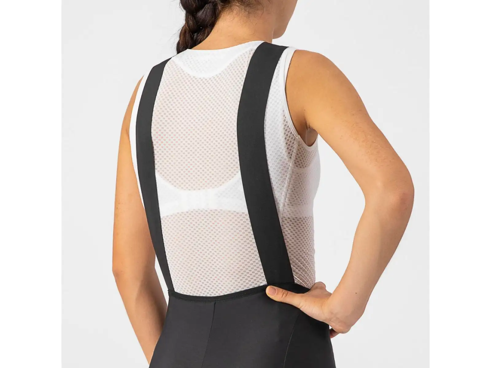 Castelli Velocissima DT Bibtight damskie spodnie Black/Black Reflex