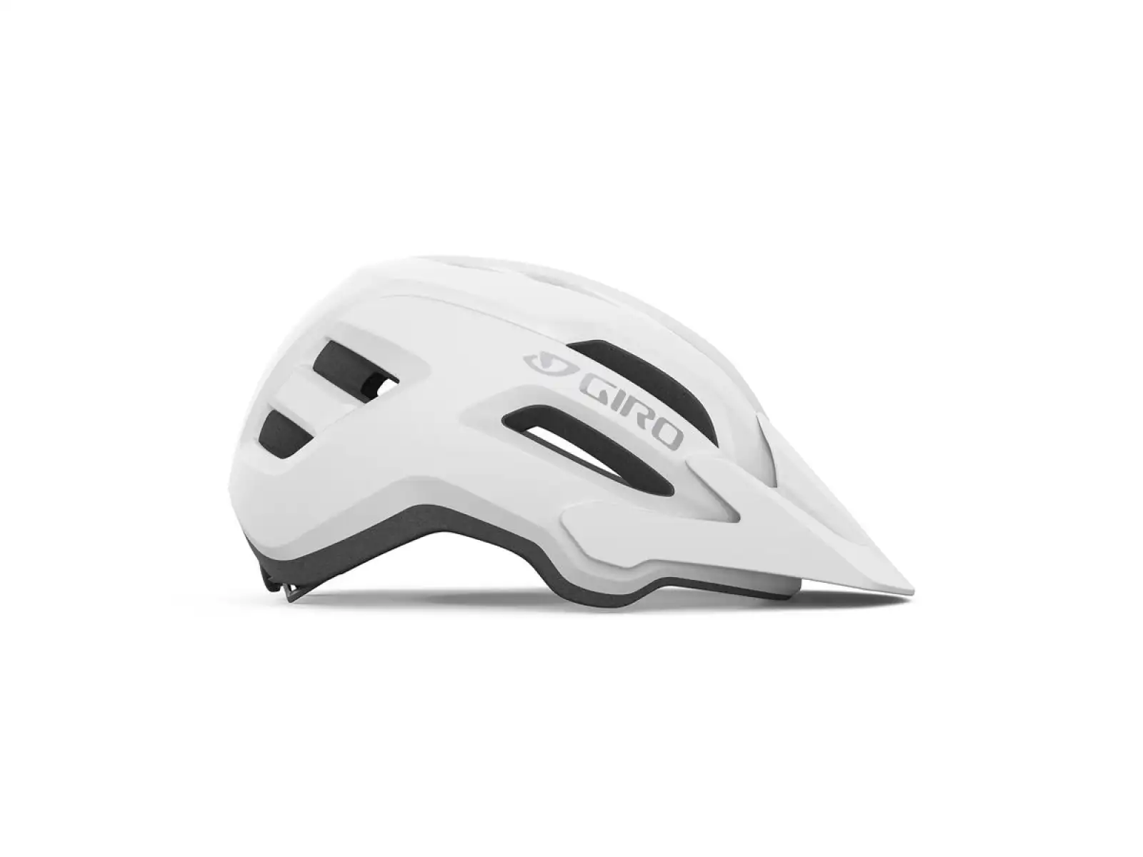 Giro Fixture II kask Mat White/Titanium roz. Uni (54-61 cm)
