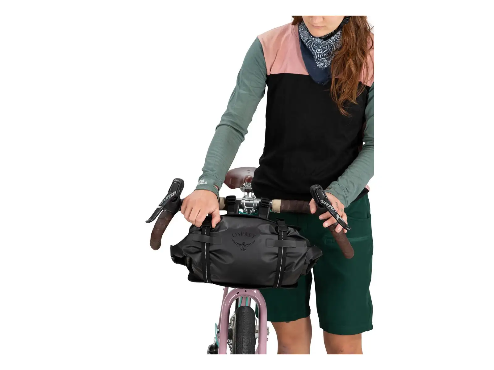 Osprey Escapist torba na kierownicę 10 l Black