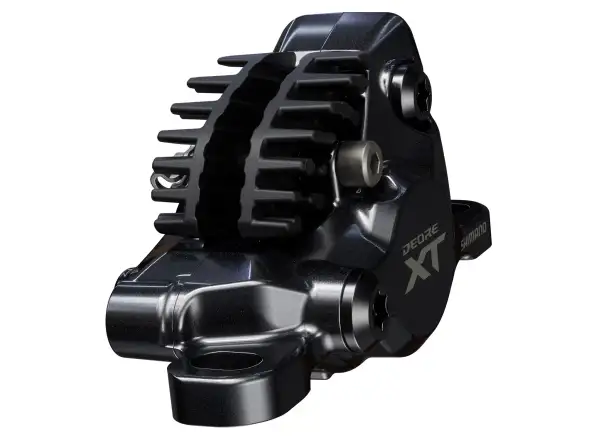 Shimano Deore XT BR-M8200+BL-M8200 przedni hamulec tarczowy klocki metalowe z chłodzeniem