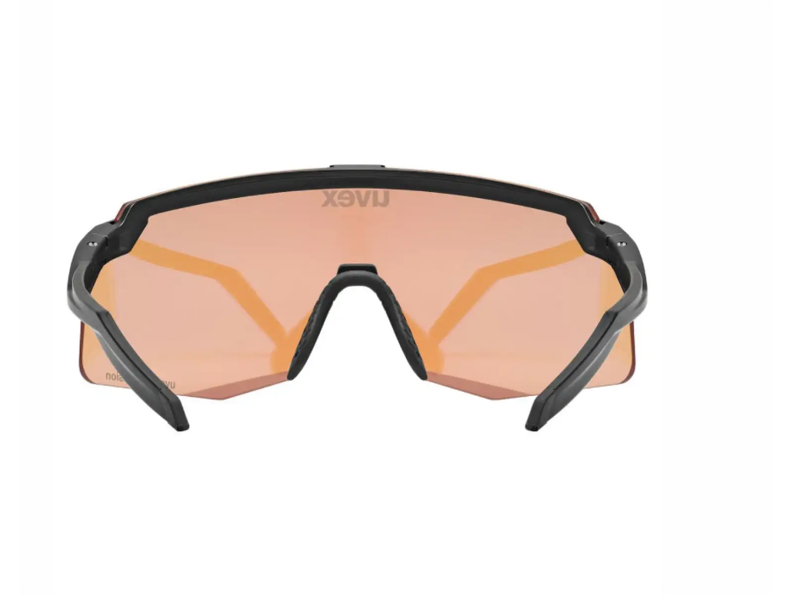 Uvex Pace Stage S CV okulary rowerowe Black matt/Mirror Blue