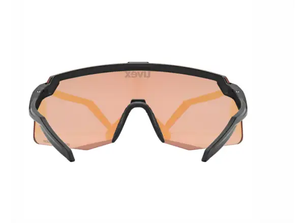 Uvex Pace Stage S CV okulary rowerowe Black matt/Mirror Blue