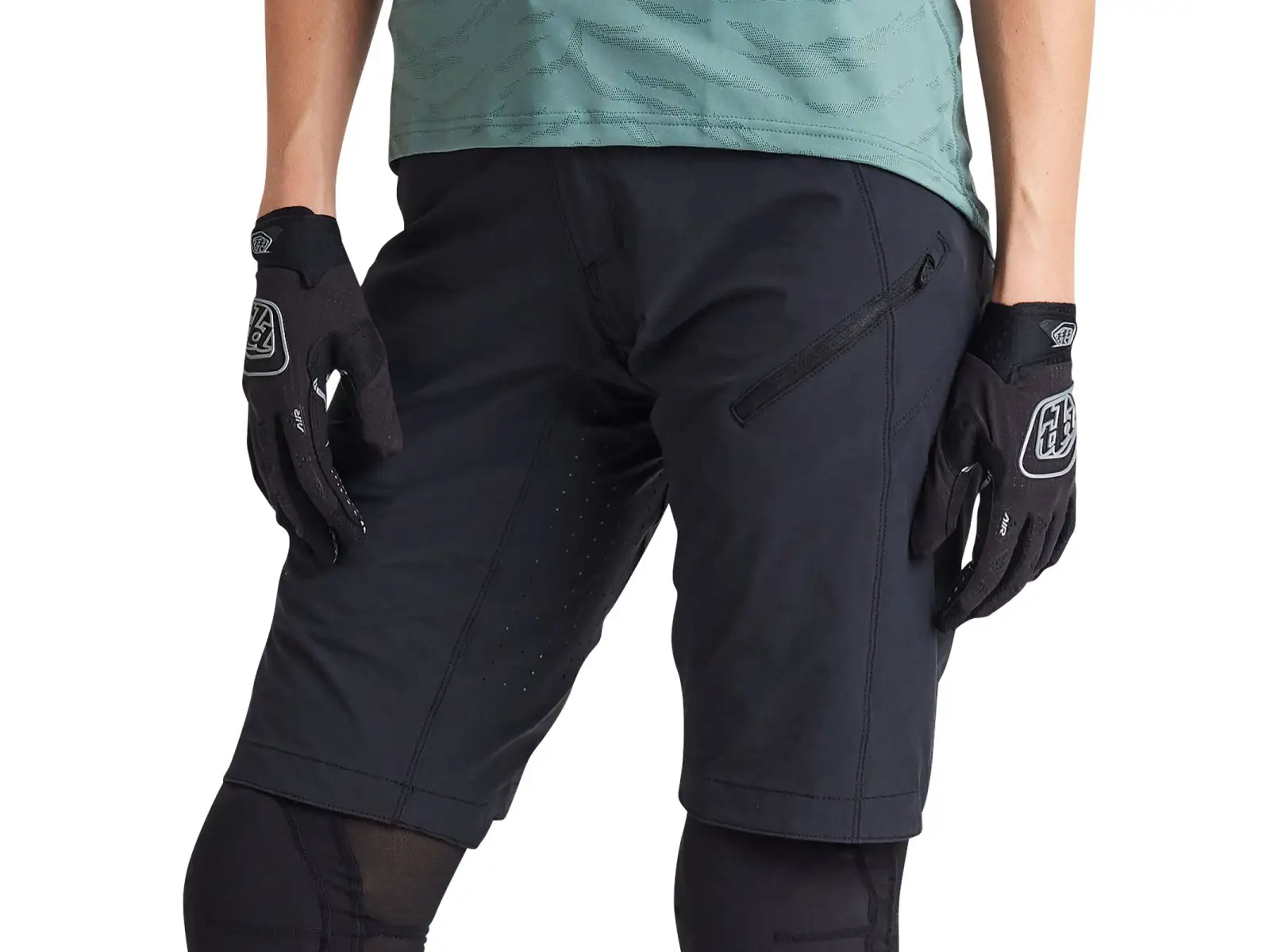 Troy Lee Designs Lilium damskie spodenki Solid black