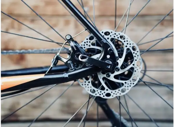 Rock Machine Gravelride 200 gravel rower Gloss Black/Brick Orange/Silver