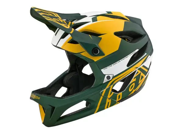 Troy Lee Designs Stage Mips kask Vector Green