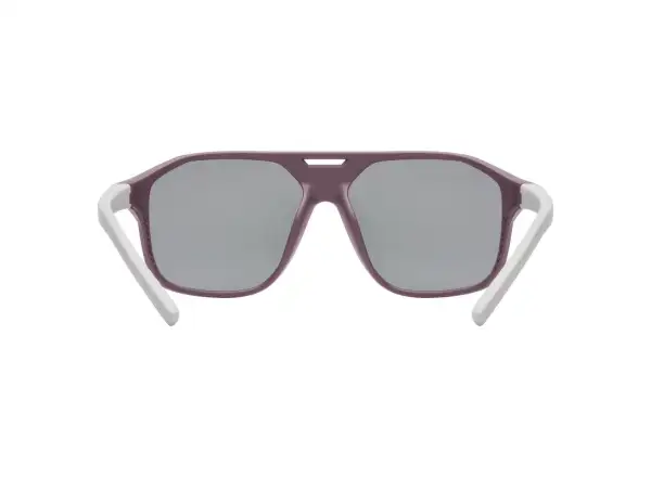 Uvex dziecięce sportowe okulary Cosmic Cranberry - Grey Matt/Mir. Silver