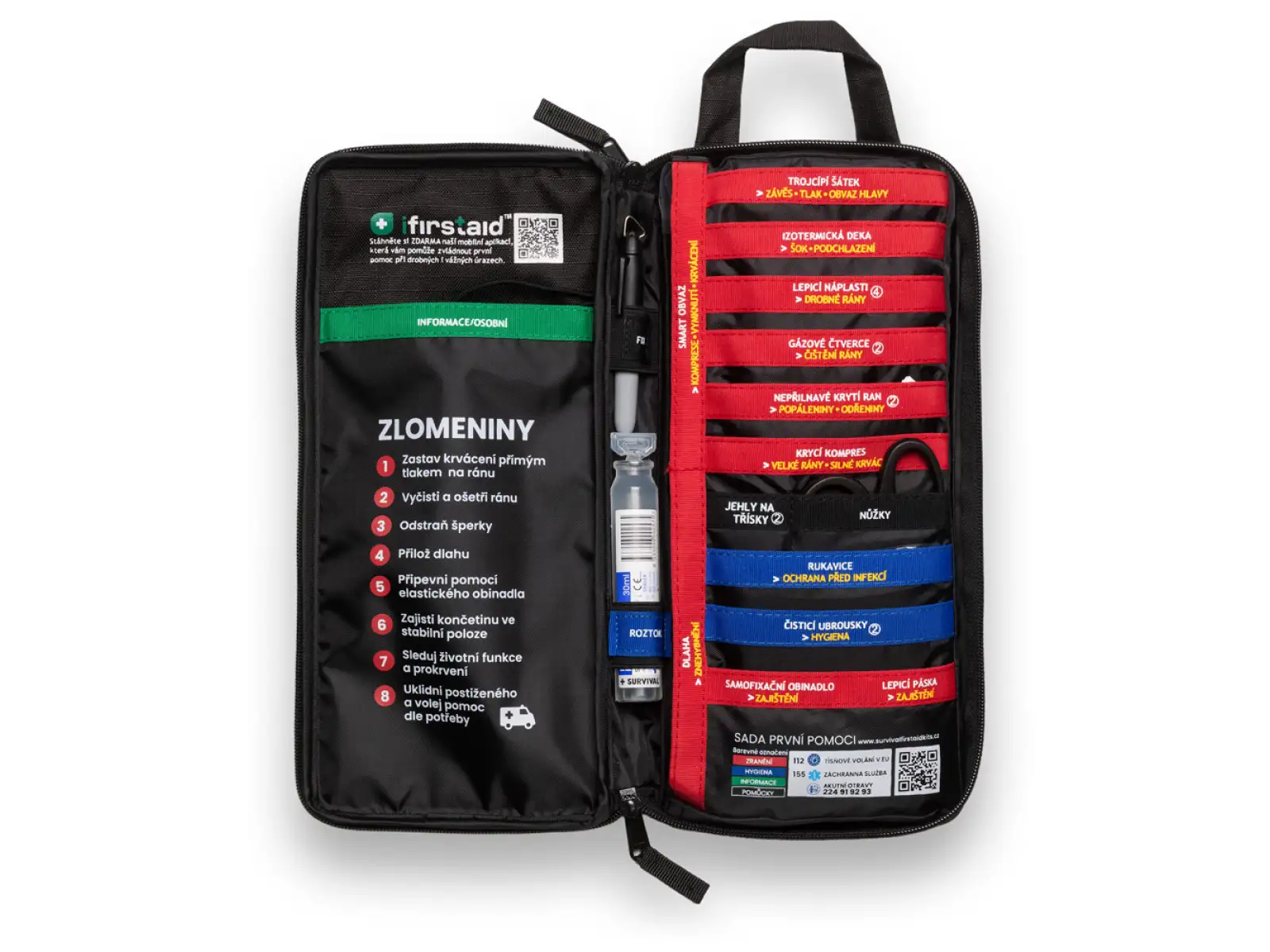 Survival First Aid Kit Slimline profesjonalna apteczka
