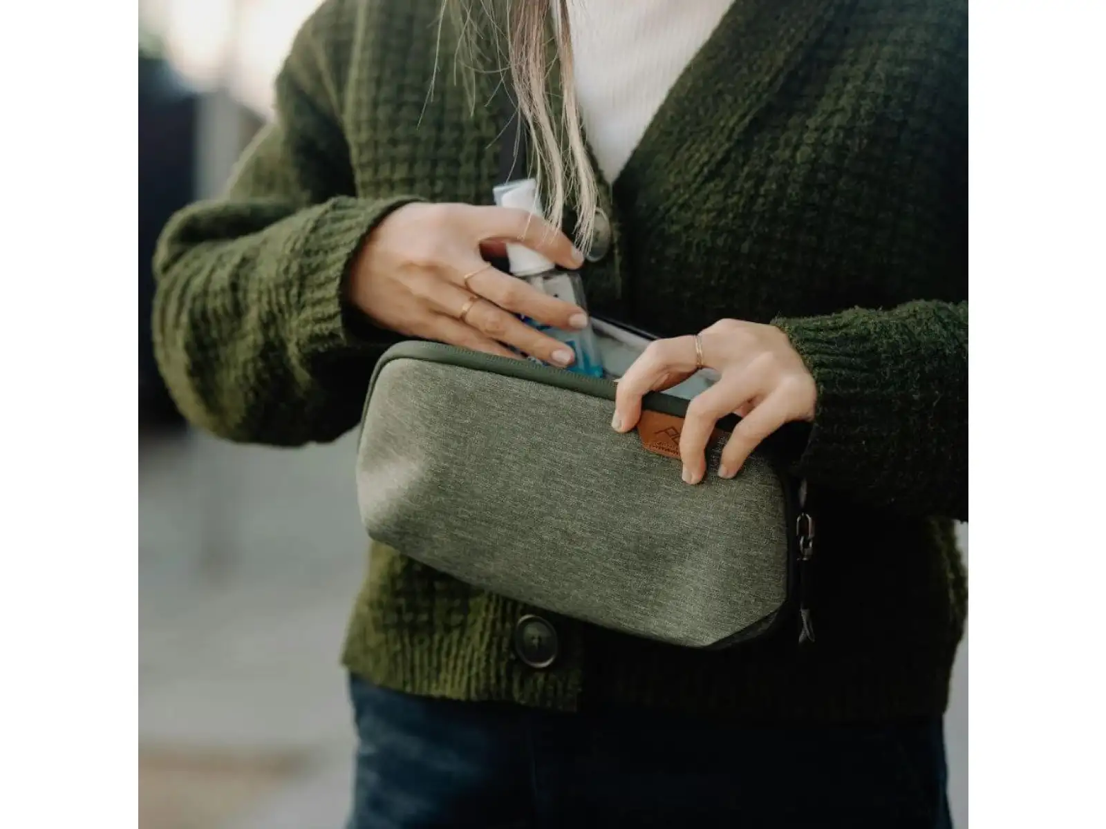 Peak Design Tech Pouch Small etui Sage