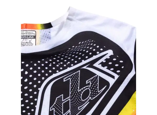 Troy Lee Designs Sprint Ultra Optic męska koszulka z długim rękawem Black