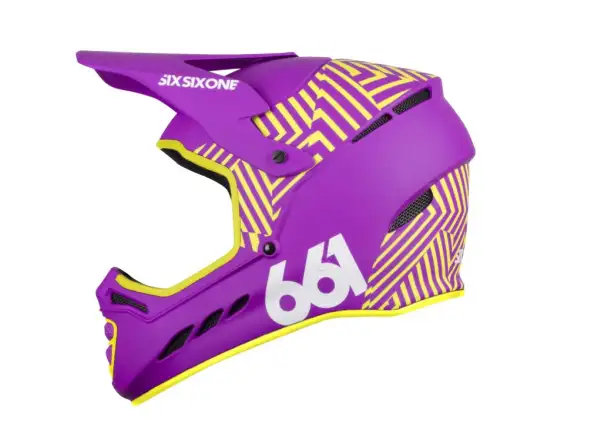661 Reset downhill kask Dazzle Purple
