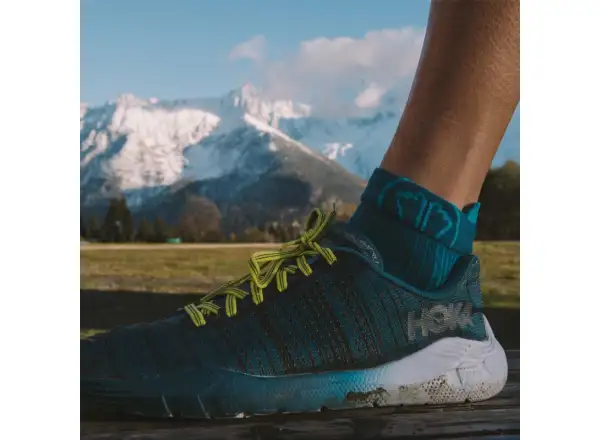 Sidas Run Anatomic Ankle damskie skarpetki Aquamarine