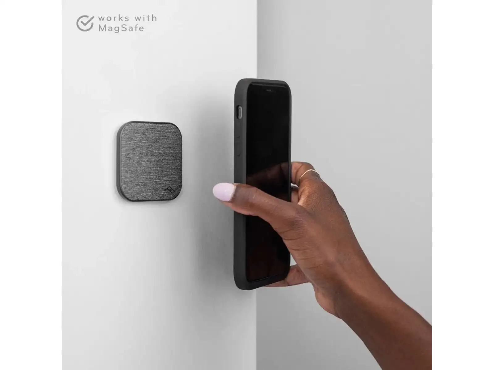 Peak Design Wall Mount magnetyczny uchwyt na telefon komórkowy Charcoal