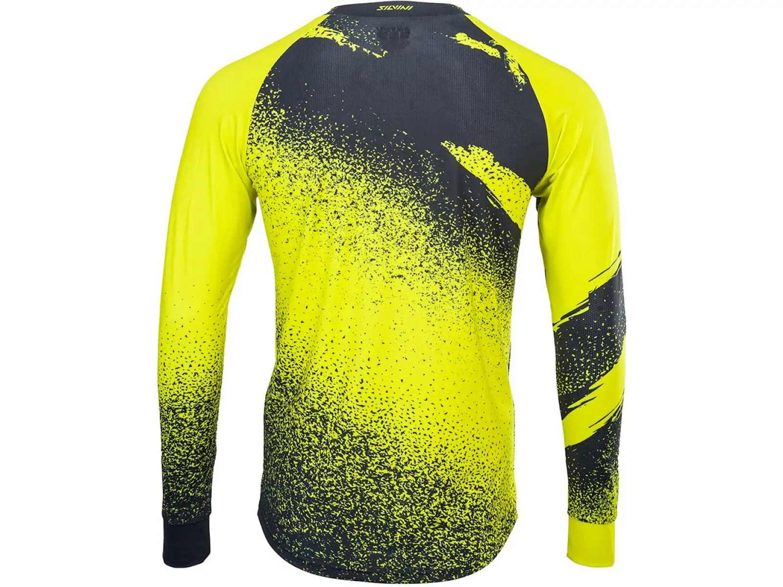 Silvini Cortino męska koszulka z długim rękawem neon/black