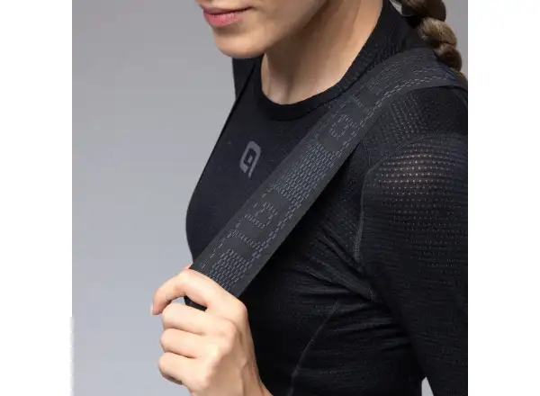 Alé Pragma Winter damskie zimowe spodnie rowerowe 3/4 Rope Grey