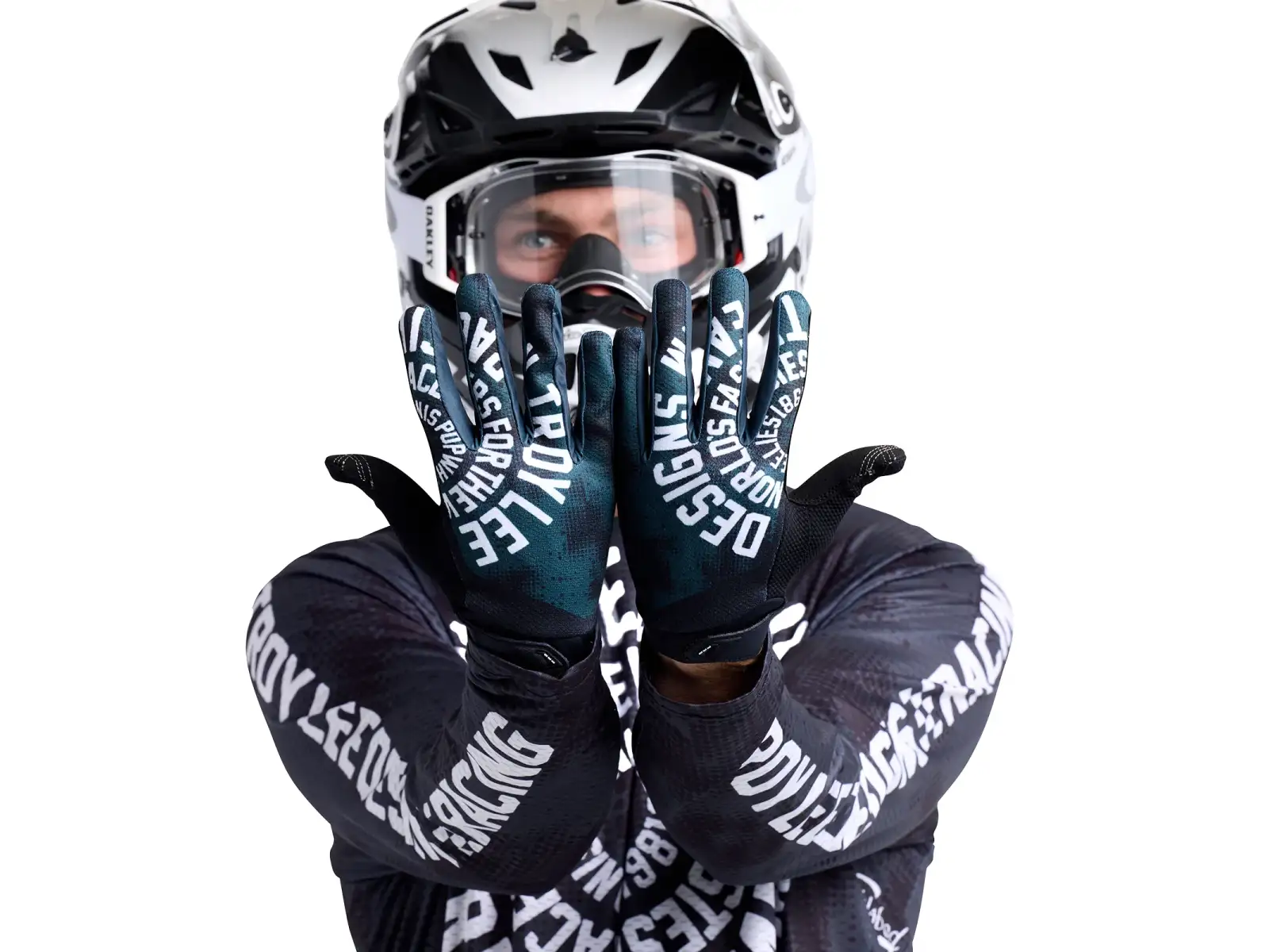 Troy Lee Designs GP Pro Carlsbad 97 rękawice Black