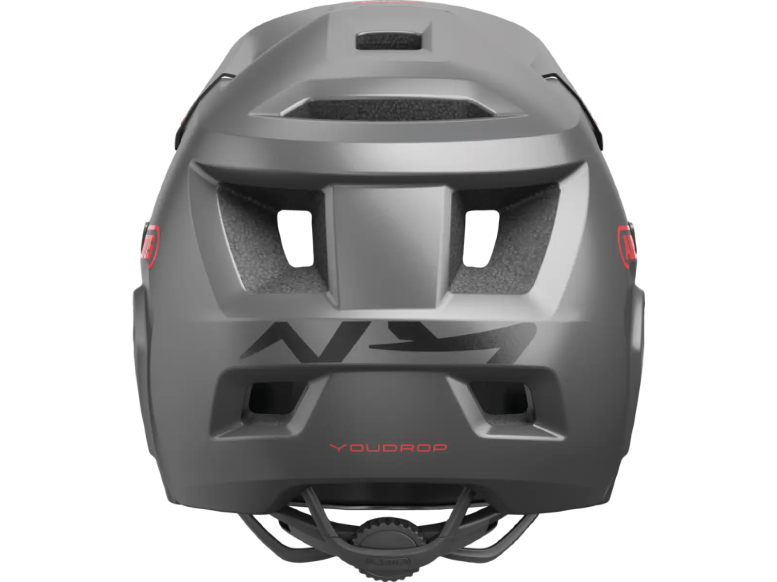 Abus YouDrop FF kask dziecięcy Ti Silver