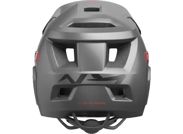 Abus YouDrop FF kask dziecięcy Ti Silver