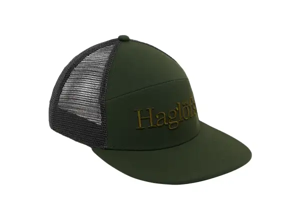 Haglöfs czapka z daszkiem Trucker Seaweed Green/Magnetite