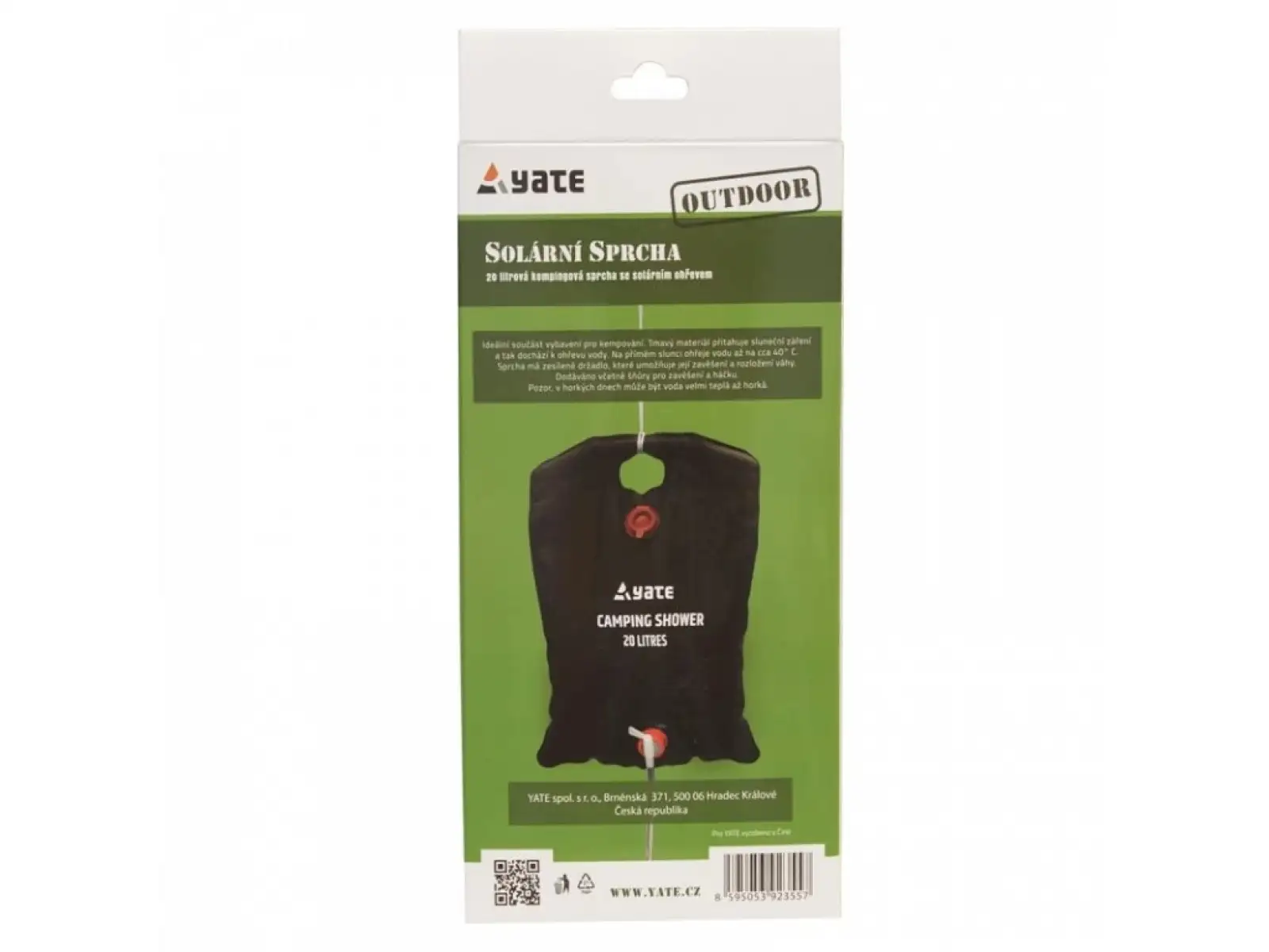 Yate solarna prysznic 20 l