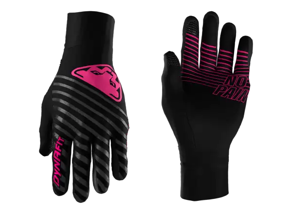 Dynafit Alpine Reflective rękawice Black Out/Pink Glo