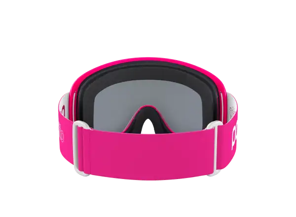 POC POCito Opsin dziecięce gogle narciarskie Fluorescent Pink/Partly Sunny Silver