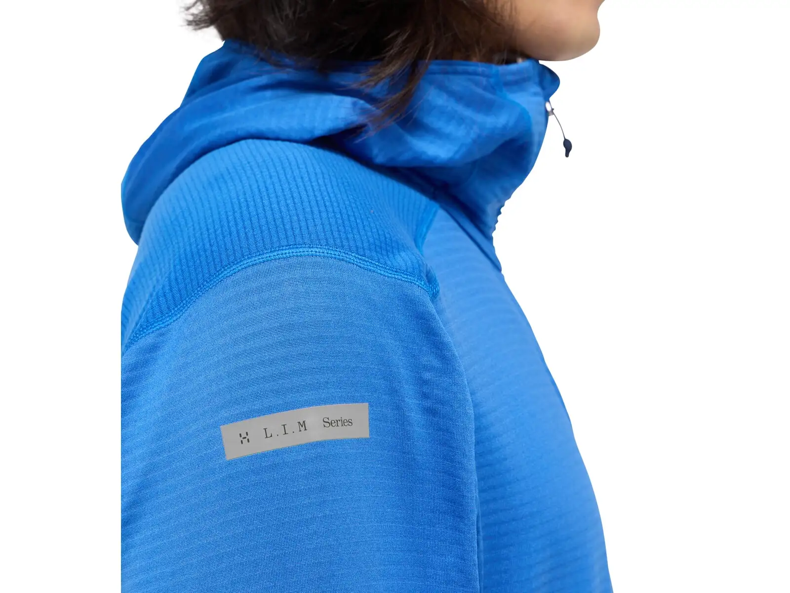 Haglöfs L.I.M Mid Multi Hood męska bluza z kapturem niebieska